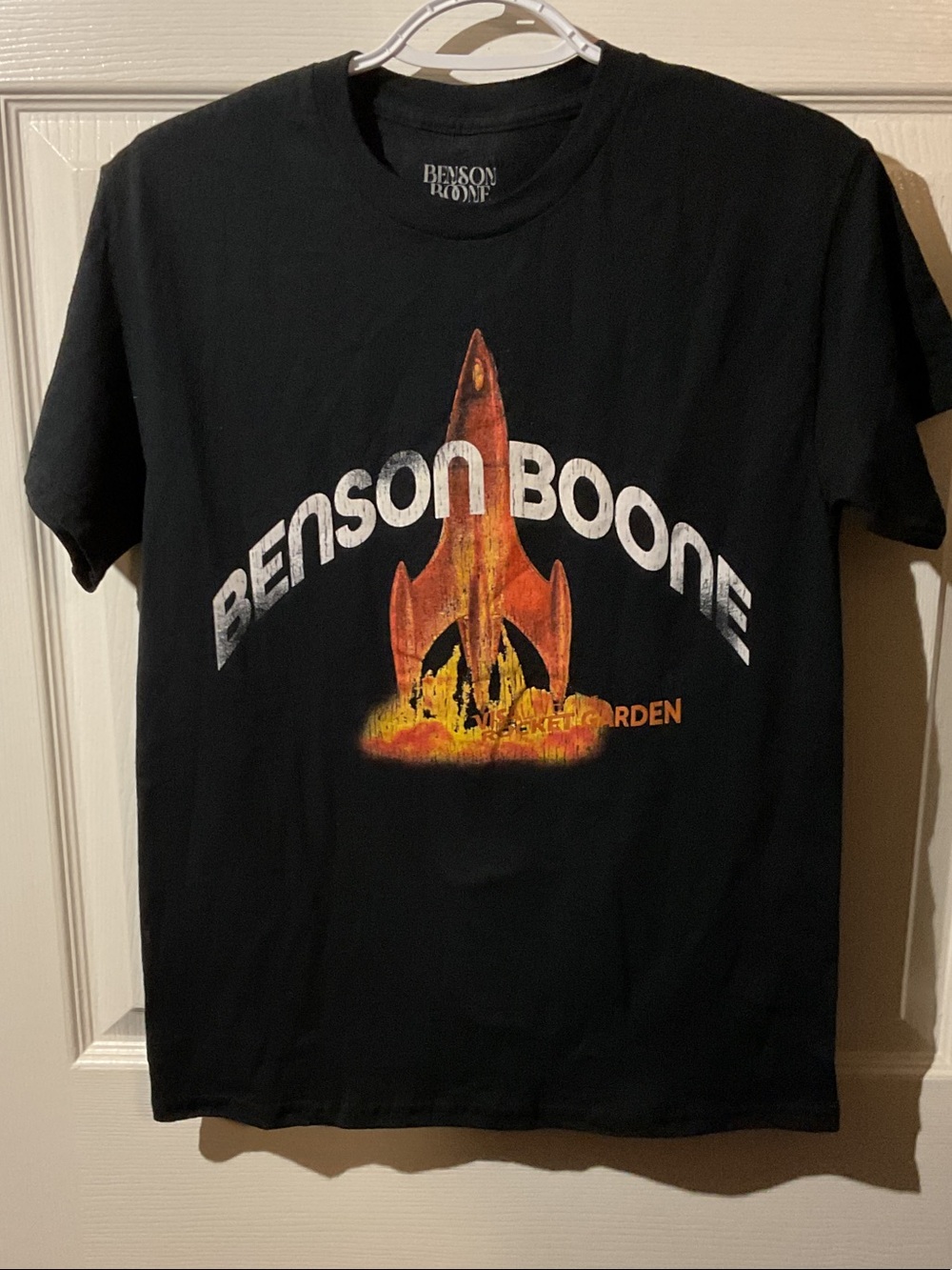 RARE Benson Boone NASA Rocket Garden Concert Tee